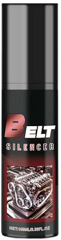 Automobile Engine Belt Silencer, 100ml Car Belt Noise Spray, Belt Dressing Spray Automotive, Noise Lubrication Protection Friction Reducer for Cars, Trucks, Belts (1 Pcs)