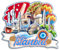 Quwsne Kühlschrankmagnet Istanbul Türkei Kühlschrankmagnet Stadt Reise Souvenirs Touristengeschenke 3D klassische Sehenswürdigkeiten handgefertigt Handwerk Heimdekoration -3784