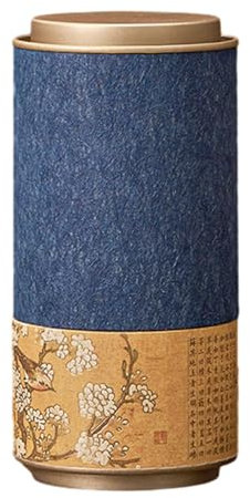 Traditionelle chinesische Kultur, kompakte Tee-Aufbewahrungsdose, elegante Teebox, Versiegelung, Tee-Aufbewahrungsbox, Papier für losen Tee