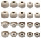 Replacement Earbud Tips for Powerbeats Pro 2 Ear Tips [5-Pack] – XL/L/M/S/XS Silicone Earbuds Tips Compatible with Beats Studio Buds/Beats Fit Pro/Solo Buds, Quicksand