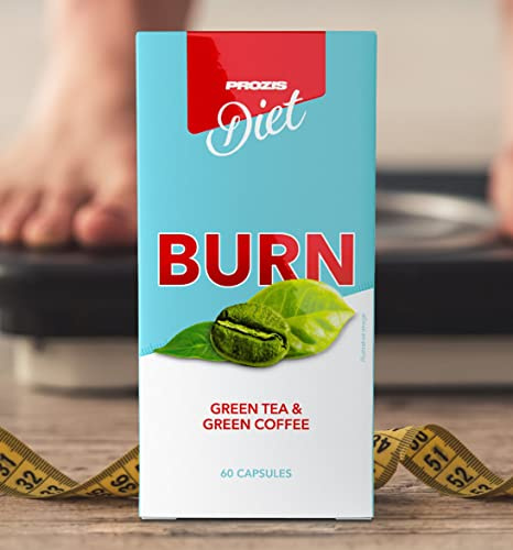 Prozìs Burn Diet 60 capsules - Brûleur à graisse naturelle, puissant thermogénique avec café vert, garcinia, l carnitine