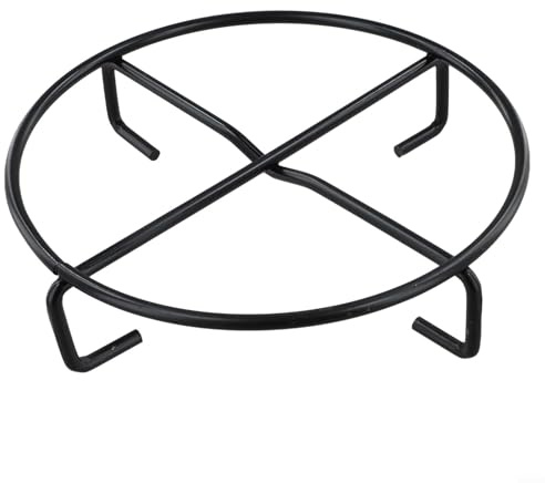 19 x 8 cm für Outdoor-Kochtopf-Regal, starkes Metall-Design für Stabilität