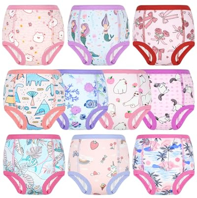 Culottes d Apprentissage Enfant Culotte Apprentissage Propreté Garcon Coton Slip Propreté Garcon,Lot de 10
