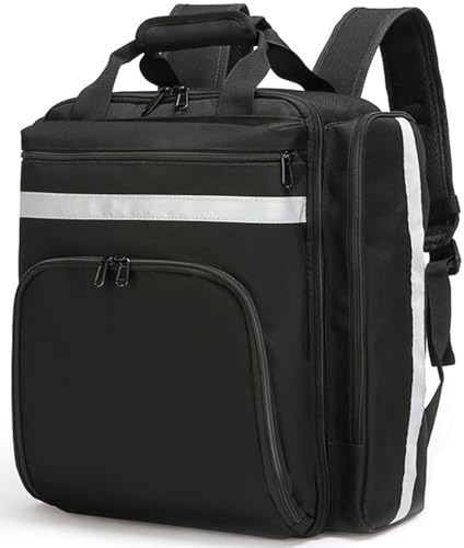 REHOOF Medizinischer Notfall-Rucksack, Erste Hilfe Tasche Leer, Notfallrucksack, Ersthelfer-Traumatasche Mit Reflektierenden, Großen Kapazität, Erste-Hilfe-Sets Für Camping & Reisen,Haushaltspflege C
