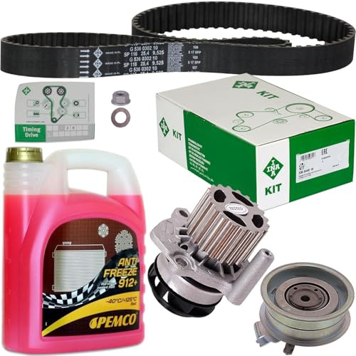BandelOne enthält INA Zahnriemen-Satz + Wapu 1.6 für A3 A4 B5 Golf 4+5+6 Passat 3B