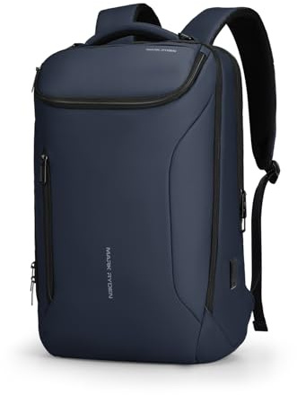 MARK RYDEN mens backpack Large Capacity waterproof laptop backpack | business men with USB Charging Port for Official Travel Hiking Pack Fits Under 17.3 Inch Laptop