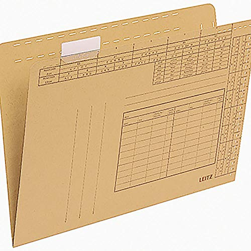 Leitz Einstellmappen 2435/2435-00-00 A4 natur 250g/qm Inh.100