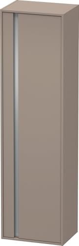 Duravit Hochschrank Ketho 360x500x1800mm 1 Tür, TA rechts, basalt matt, KT1265R4343