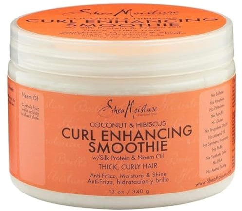 Shea Moisture Coconut & Hibiscus Curl Enhancing Smoothie Thick / Curly Hair 340g