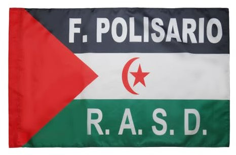 AZ FLAG Bandera del Frente POLISARIO Sahara Libre 150x90cm para Palo - Bandera SAHARAUI 90 x 150 cm