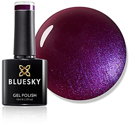 Bluesky Gel Nail Polish 10ml, Lilac Sparkle - A064, Purple | A soft violet shot through with fine glitter that catches the light. Two weeks of chip-free wear from one bottle.