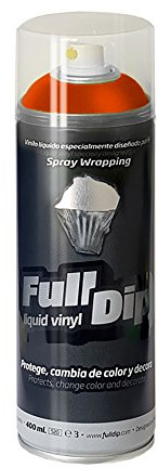 FullDip fld0206 Vinyl Flüssigkeit, orange metallic, 400 ml