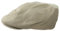 Biddy Murphy Irish Linen Cap Made in Ireland Fitted Flat Cap Slim Fit Cream S