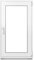 Ventana de plástico blanco – Ventana de sótano acristalamiento 3 capas – Ancho x Alto: 700 x 1200 mm – Ventana de garaje/cobertizo ventana – Perfil 58 mm – DIN derecha – Función Girh ventana