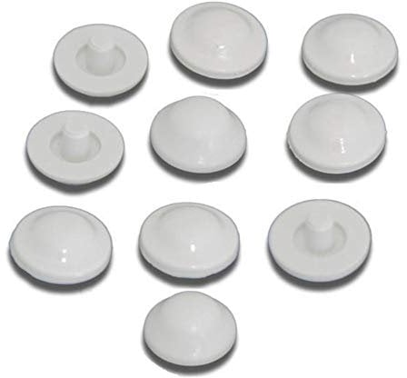 Ideal Standard - Multi Suites, Set gommini originali per sedile Conca, Paracolpi per copriwater, T202800, Bianco
