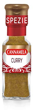Cannamela, Linea Maxi Oro, Curry Powder, Confezione da 40g, Mix di Spezie Essiccate, Insaporitore per Piatti dal Sapore Intenso e Deciso