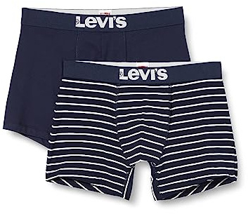 Levi's Herren Boxer Underwear, Navy, XXL