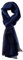 TigerTie Damen Chiffon Halstuch in marine dunkelblau mit Bordüre - Größe 160 cm x 36 cm