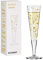 RITZENHOFF 1078202 Champagnerglas 200 ml - Serie Goldnacht Nr. 2 - Edles Designerstück mit Echt-Gold - Made in Germany