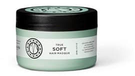 Maria Nila True Soft, Maschera per capelli 250 ml, per capelli secchi, l’olio di argan reidrata e riduce l’effetto crespo, prodotto 100% vegano e senza solfati/parabeni