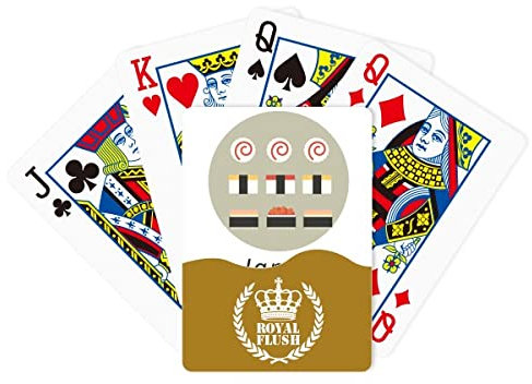 Traditionelles japanisches Sushi-Poker-Spielkartenspiel