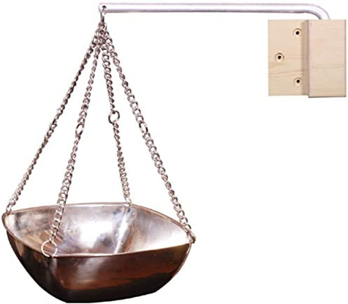 Sauna Verdampferschale Hängend - Aroma Schüssel Sauna Aromatherapie Schüssel Ölbecher Aus Edelstahl - Kupferschale/Kräuterschale - Duft Diffusor Sauna Zubehör Für Sauna Und Spa