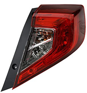 Johns, LED-Heckleuchte außen rechts Beifahrerseite, kompatibel zu Honda Civic X (FC/FK) 02/17-