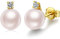 Perlenohrringe Gold Ohrringe Damen Perlen Ohrringe Silber Perlenstecker Perlen Ohrstecker