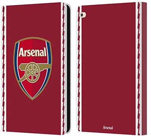 Head Case Designs Licenciado Oficialmente Arsenal FC Home Kit De Escudo 2022/23 Carcasa de Cuero Tipo Libro Compatible con Apple iPad Air 2 (2014)