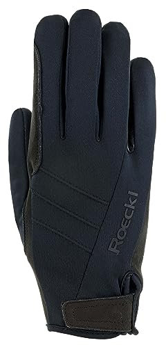 Roeckl Sports Reithandschuh WISBECH, Turnier Winter Handschuh, Schwarz 7.5