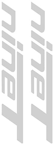 Motorrad-Aufkleber Wasserdichter Aufkleber R Nine T 2022 für BMW R NineT RnineT Scrambler Urban GS Racer Pure 2014 2015 2016 2017 2018 2019 2020 2021 Zubehör Schmücken (Color : Silver)