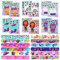 Gabby's Dollhouse Party Favors, 12Pcs Bracelets Gaby's Dollhouse Enfants, 12 Pcs Autocollants de Tatouage, Faveurs d'anniversaire Favours pour Les Enfants