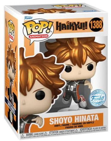 Pop! Animation: Haikyu!! - Shoyo Hinata *Metallic* (BAM Books A Million Exclusive)