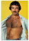 OqcEha Tom Selleck Poster, Kunstdruck, Wandkunst, Gemälde, Leinwand, Kunstwerke, Geschenkidee, Raumästhetisch, 30 x 45 cm