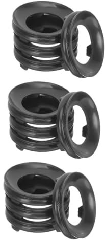 Zerodeko 18 Stk Kürbisbasis Kugel stehen Holzdekor Heimstand Ornament Regal stehen für Kristallkugel Hohler Sockel Einfach Dekorationen Haushaltsprodukte Ausstellungsstand schmücken Plastik