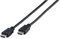 VIVANCO High Speed HDMI Kabel mit Ethernet, HDMI Stecker auf HDMI Stecker, 1,5m, schwarz