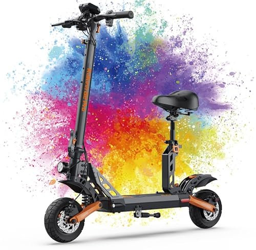 E Scooter,Elektro Elektroroller Erwachsene Elektroscooter,E Roller Offroad,Elektro Scooter Roller,(60 Km Reichweite,48V15.6Ah,150 KG Tragkraft)-G2 PRO