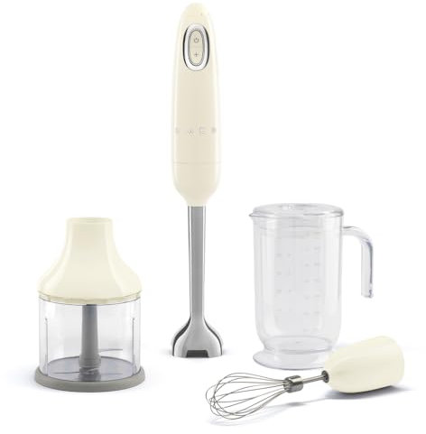 SMEG - Varinha c/Acessórios Anni 50 Creme HBF03CREU