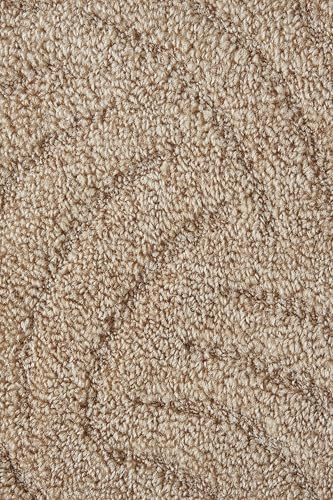 andiamo Teppichboden Meterware Emmy - Auslegware Teppichboden Bodenbelag Meterware aus strapazierfähigem Polyamid 400 x 400 cm Beige