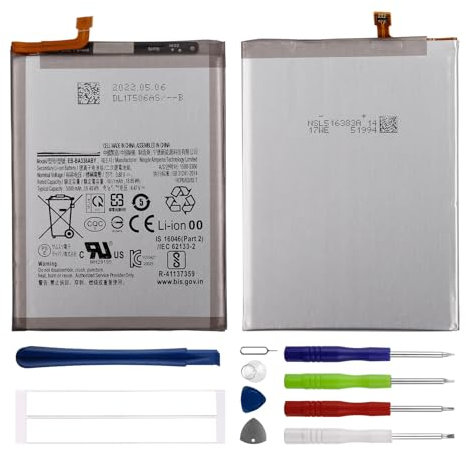 Duotipa 4860mAh Neu Ersatzakku EB-BA336ABY Kompatibel mit Samsung Galaxy A53 5G / A33 5G akku mit Reparatur Werkzeugsatz