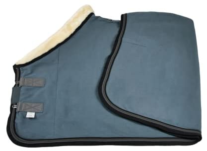 Wagner Fleece Abschwitzdecke mit Fellkragen (Vintage, 155)