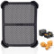 Ninja Accessoires de friteuse à air chaud, protection anti-éclaboussures en silicone pour friteuse à air chaud, accessoires réutilisables anti-éclaboussures pour Ninja Foodi Max AF400EU, AF451EU et