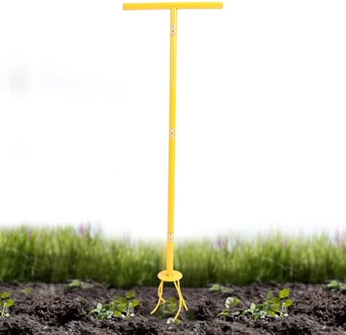 Manuelle Gartenfräse – Mehrzweck-Gartenfräse, tragbar, rotierende
