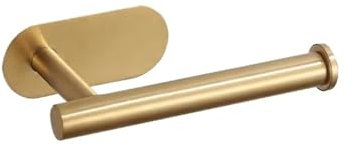 WJIAYAO Porte-Rouleau en Laiton Antique Porte-Rouleau de Papier Toilette adhésif sans Perforation, Organiseur Mural