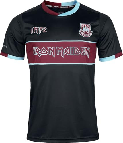 Iron Maiden IMFC West Ham Jersey Männer Trikot schwarz L
