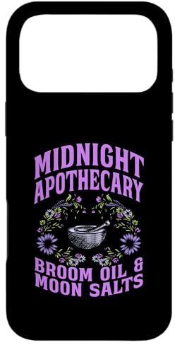 Midnight Apothecary - Broom Oil & Moon Salts Witchy Case for iPhone 17 Pro Max