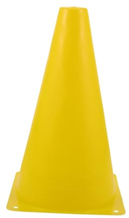 NESTINGHO Colonna per Addestramento Urina per Cani Giallo in Plastica, Accessorio Toilette per Animali da Interno e Esterno, Risparmio Spazio e Attira L'attenzione del Cucciolo