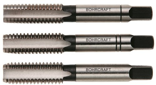 Bohrcraft Handgewindebohrer DIN 2181 HSS-G, MF 10 x 1,00/2-teilig in Unibox, 1 Stück, 41011101010