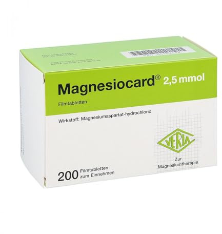 MAGNESIOCARD 2,5 mmol Filmtabletten 200 St