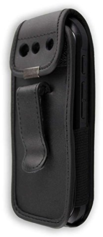 caseroxx Ledertasche für Samsung Xcover 550 / B550 | Hochwertige Tasche mit Gürtelclip zum sicheren Tragen am Gürtel, aus Echtleder